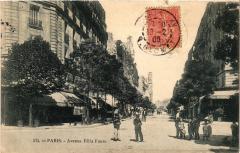 Carte postale ancienne Avenue Félix Faure
                                                                     à Paris 15e
                                