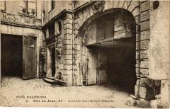 Carte postale ancienne Paris 1e 25, Rue du Jour Cure de Saint-Eustache
																	 à Paris 1er
								