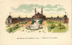 Paris Expo 1900 - Palais du Trocadéro