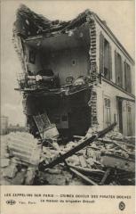 Les Zeppelins Sur Paris La Maison du Brigadier Bidault