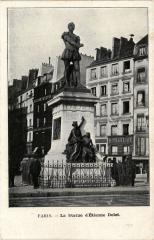 Paris 5e-La Statue d'Etienne Dolet à Paris 5e