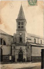 Carte postale ancienne Eglise de Passy
                                                                     à Paris 16e
                                