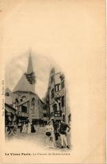 Paris Expo 1900 Le Vieux Paris. Chevet de Saint-Julien