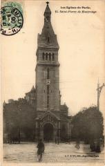 Carte postale ancienne Saint-Pierre de Montrouge
                                                                     à Paris 14e
                                