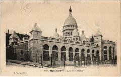 Carte postale ancienne Montmartre - Les Réservoirs
                                                                     à Paris 18e
                                