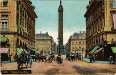 Paris 1e - Colonne Vendome à Paris 1er