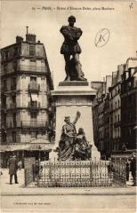 Paris 5e-Statue d'Etienne Dolet-Place Maubert -
																					75005 Paris 5e
																			