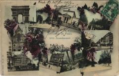 Carte postale ancienne Souvenir de Paris - XVIIe Arrondissement
                                                                     à Paris 17e
                                