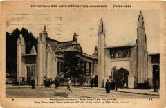 Paris Expo 1925 Porte d'Honneur vue vers les Invalides