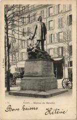 Paris ed. B.F. Statue de baudin