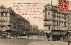 Carte postale ancienne Place Rambouillet
                                                                     à Paris 12e
                                