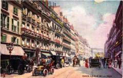 Paris 2e-La Rue de la Paix à Paris 2e