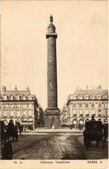 Paris 1e - Colonne Vendome à Paris 1er