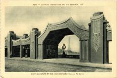 Paris Expo 1925 Pont Alexandre Iii Rue des Boutiques