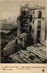 Paris Les Zeppelins, Crimes odieux Cote de maison ebouté