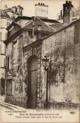Paris 3e - Rue de Normandie à Paris 3e