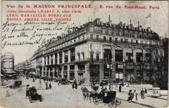 Paris 1e - Vue de la Maison Principale à Paris 1er