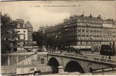 Paris 1e - Pont Saint-Michel à Paris 1er