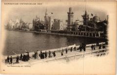 Paris Expo 1900 - La Passeerelle de l'Alma