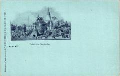 Paris Expo 1900 Palais du Cambodge