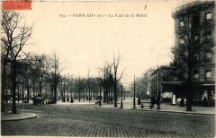 Carte postale ancienne Place de Montrouge
                                                                     à Paris 14e
                                
