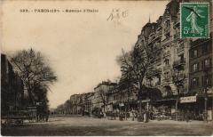 Carte postale ancienne Avenue d'Italie
                                                                     à Paris 13e
                                