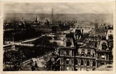 Paris vue générale des 7 Ponts