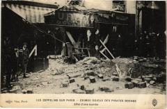 Paris Les Zeppelins, Crimes odieux Effet d'une bombe