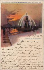Paris 8e - Fontaine de la Concorde à Paris 8e