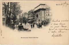 Paris ed. B.F. 10e Boulevard Saint-martin