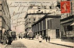Marché des Ternes - Rue Lebon à Paris 17e