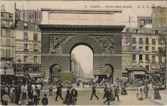 Paris - Porte Saint-Martin à Paris