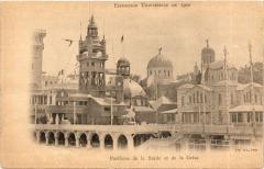 Paris Expo 1900 - Pavillon de la Suede et de la Grece