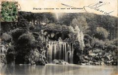 Carte postale ancienne Cascade du Bois de Boulogne
                                                                     à Paris 16e
                                