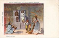 Expo 1900 Paris Miniere Souterrains Tombeau Egyptien