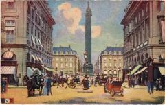 Paris 1e - Colonne Vendome à Paris 1er