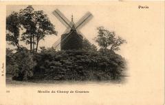 Carte postale ancienne Moulin du Champ de Courses
                                                                     à Paris 16e
                                