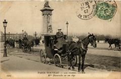 Paris Les femmes cocher. Mme Decourcelle