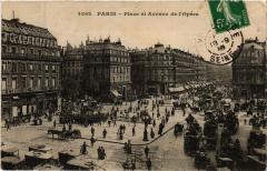 Paris 2e-Place et Avenue de l'Opéra à Paris 2e