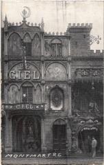 Carte postale ancienne Montmartre - Le Ciel
                                                                     à Paris 18e
                                