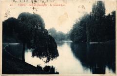 Bois de Boulogne - Le Grand Lac à Paris 16e