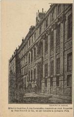 Paris 6e 8, rue Garanciere Hotel de Sourdéac à Paris 6e