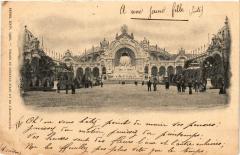 Paris Expo 1900 - Palais du Chateau d'Eau
