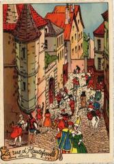 Paris 6e - La rue du Hautefeuille à Paris 6e
