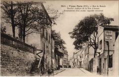 Rue du Retrait à Paris 20e