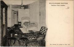 Polyclinique Pasteur - Intérieur d'une chambre à Paris 15e