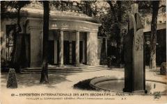Paris Expo 1925 Pavillon du Commissariat Général