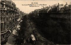 Paris 2e-Boulevard Montmartre pris de la Rue Drouot à Paris 2e