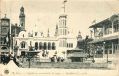Paris Expo 1900 Pavillon de l'Algérie