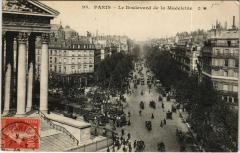 Paris 2e - Le Boulevard de la Madeleine à Paris 2e